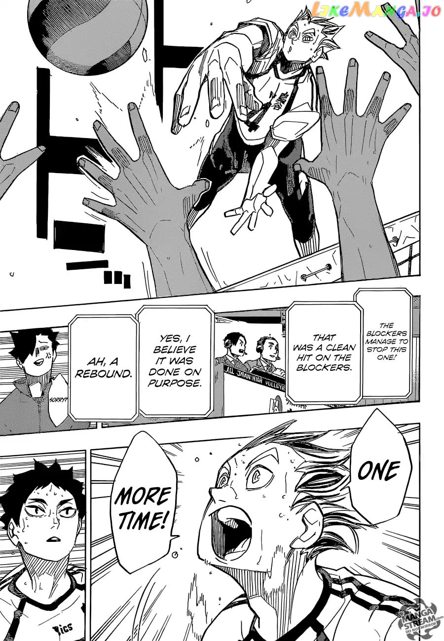 Haikyuu!!, Chapter 335 image 09